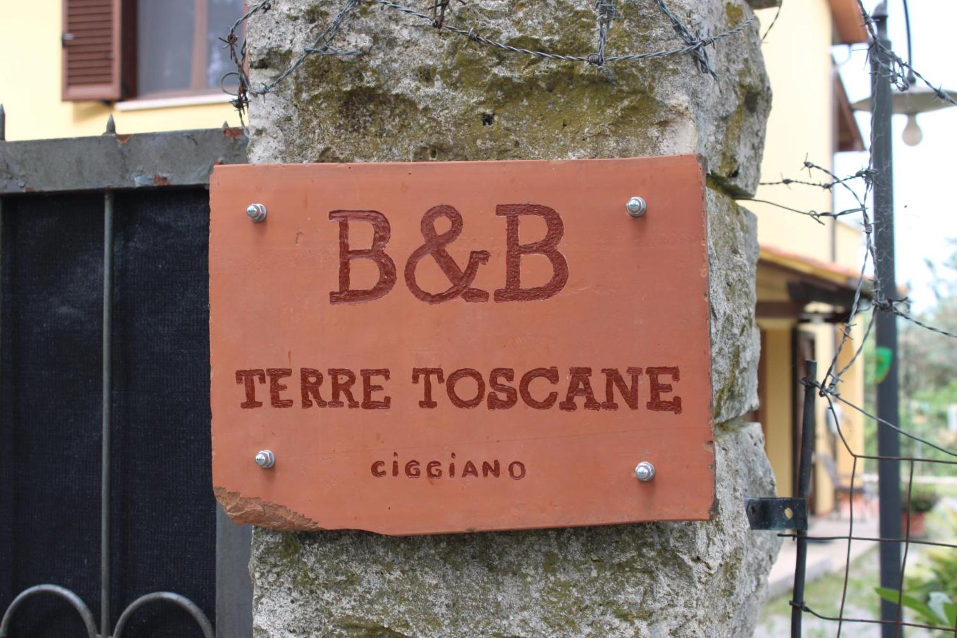 B&B Terre Toscane Ciggiano Exterior foto